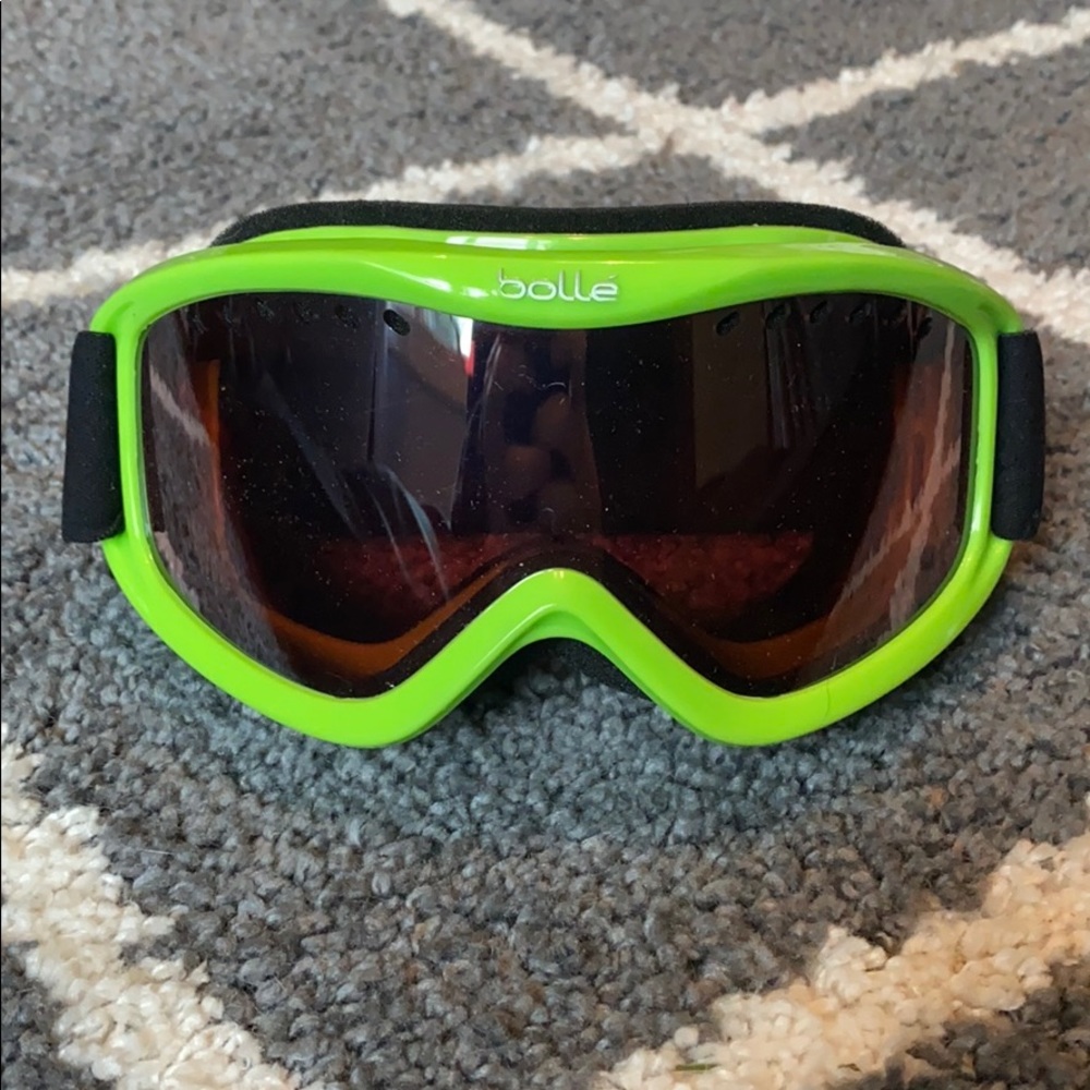 Bolle Green Ski Goggles
